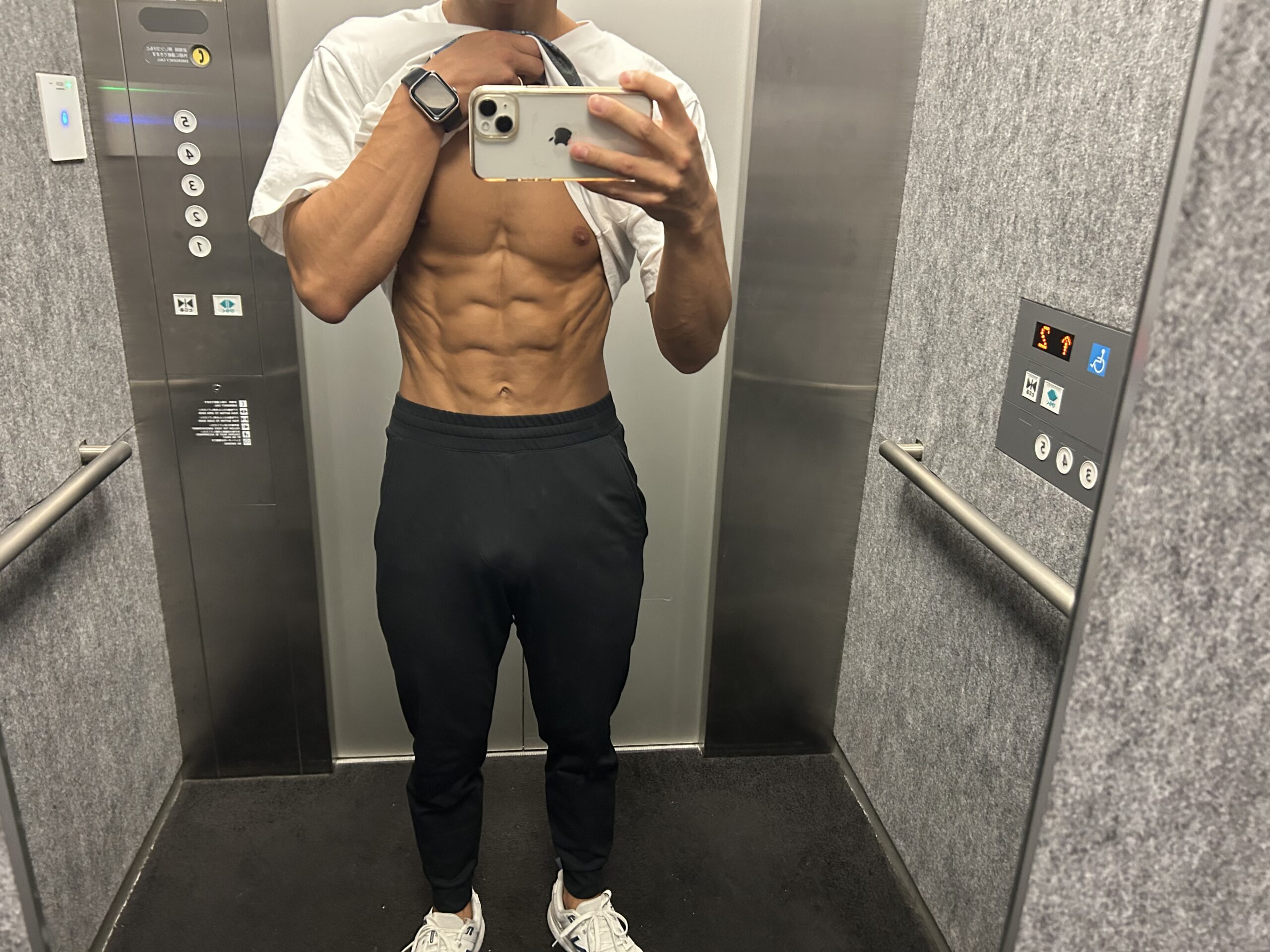 減量中の私の体の状態